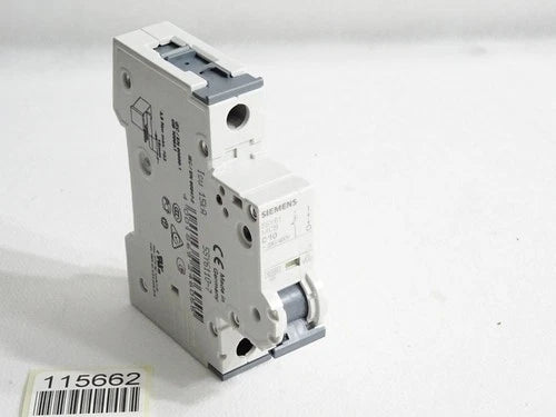 Siemens 5SY6110-7 5SY61 MCB C10 Leitungsschutzschalter