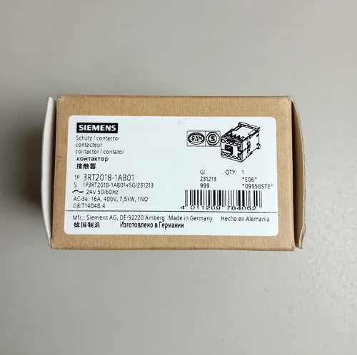 Siemens 3RT2018-1AB01 NEU OVP