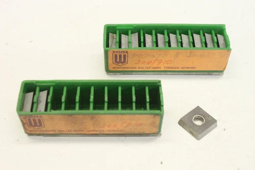 13x WALTER P27477.3 Wendeschneidplatten WP40 OVP