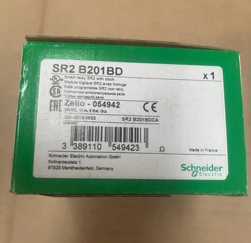 Schneider Electric Zelio - 054942 - SR2 B201BD Smart Relay SR2 with Lock