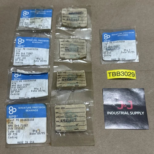 (9) NEW SEALED- Miniature Precision Bearings S8516C7 || FAST SHIPPED & WARRANTY!