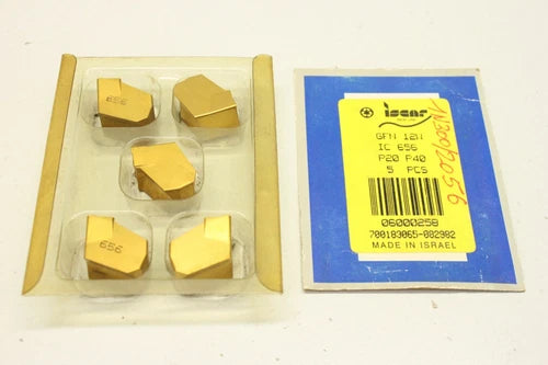 5x ISCAR GFN12W Wendeschneidplatten 700183065-082982 OVP