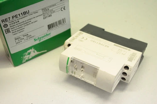 SCHNEIDER ELECTRIC RE7 PE11BU Temporizador Relais Zeitrelais 031185 OVP