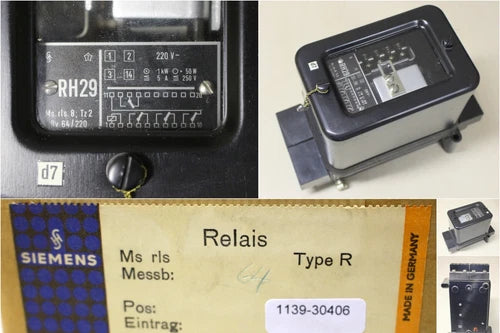 SIEMENS Hilfsrelais Typ:7PA25 Nr. 7PA2510-3EB1 RH29 220VDC 2WE