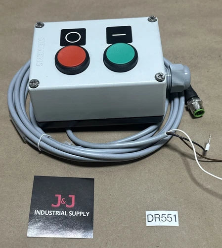 NEW NO BOX SURPLUS- Siemens 3SB3802-0DA3 2-Button Switch Start/Stop || WARRANTY!