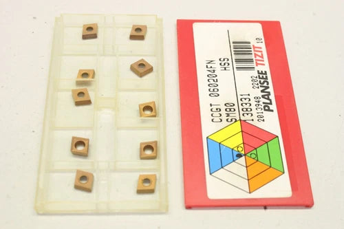 10x 攀时 TIZIT CCGT060204FN SM80 138331 2013948 2202 Wendeschneidplatten OVP