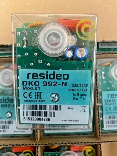 1 件 X Honeywell 0418021 | 控制箱 DKO 992 Mod.21 RESIDEO 992-N