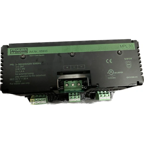 Block Netzteil MURR ELEKTRONIK Mpl 30 85933