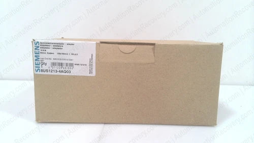 SIEMENS 8US1213-4AQ03, SENTRON BUSBAR ADAPTER - 60 MM, NEW #194454