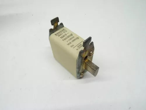 Siemens 2x 3NA1 013 Sicherung 500V / 16A 00/gT 3NA1013 / VDE0660 OVP