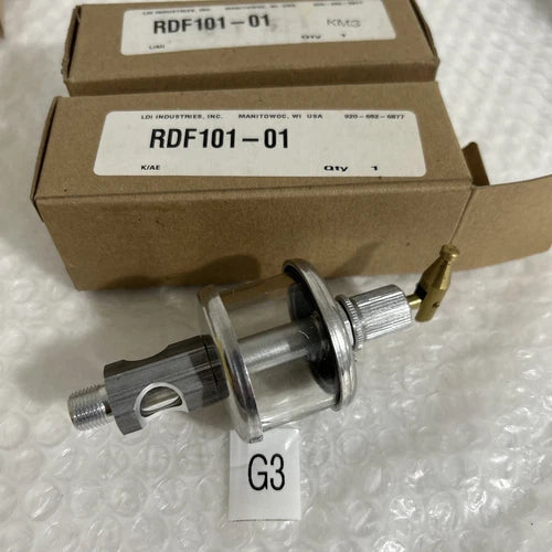 (2) RDF101-01 LDI Drop Feed Manual Oil Reservoir Fast Shipping! + Warranty