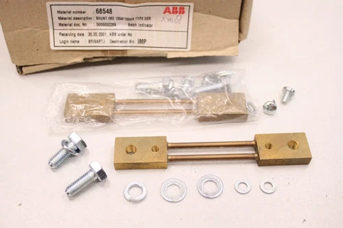 2x ABB 68548 100A  100mV Type DER Shunt Widerstand