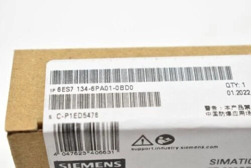 New Siemens 6ES7134-6PA01-0BD0 6ES7 134-6PA01-0BD0 ET 200SP Analog Input Module
