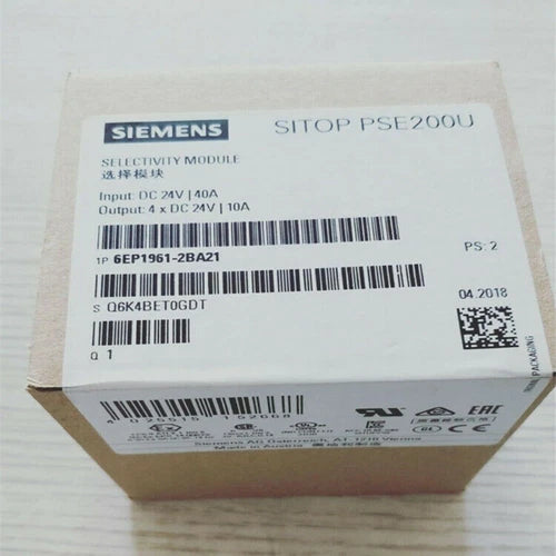 NEW Siemens 6EP1961-2BA21 SITOP PSE200U 10 A selectivity module 6EP1 961-2BA21