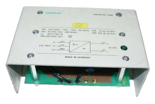 Siemens Stromversorgung 4AV3000-2AB Trafo