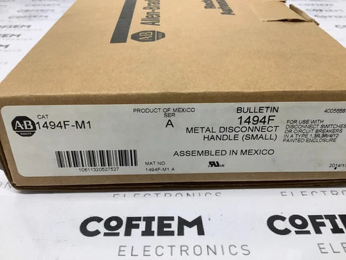 1494FM1 - ALLEN BRADLEY - 1494F-M1 Metal Disconnect Handle NEW