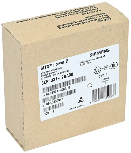 Siemens 6EP1331-2BA00 SITOP Power 2 6EP1 331-2BA00 Power Supply New