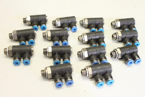 14x FESTO QSLV2-G1/8-4 186223 4mm 360¡ã G1/8 Mehrfachverteiler