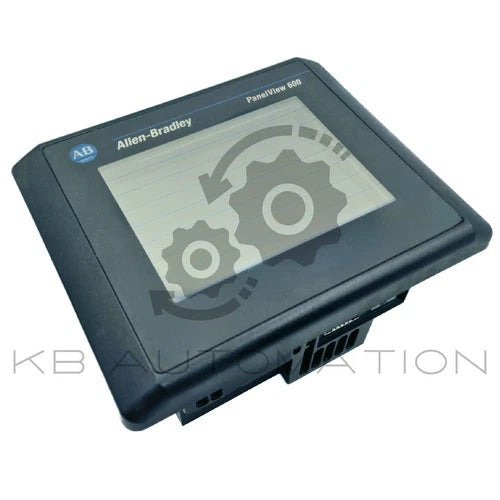 Terminal PanelView 600 Allen-Bradley 2711-T6C2L1, 6" a cores, ecrã táctil, DH-485