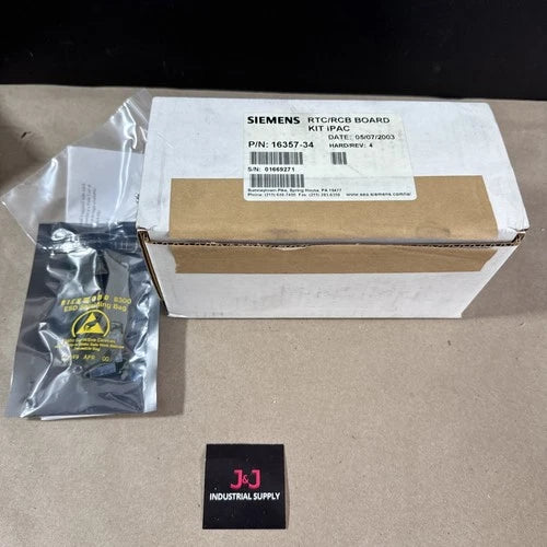 New Siemens RTC/RCB Board Kit ipac 16357-34 Moore 16319-41-1 Warranty ????
