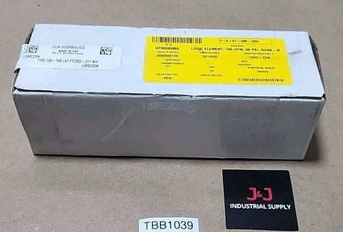 *BRAND NEW* Sun Hydraulics LOHCZDN Pilot-Close Cartridge 100Gpm 217Nm + Warranty