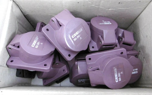 10 St¨¹ck Mennekes CEEform Anbausteckdose 16A-24~ | 3 polig | Typ 1045