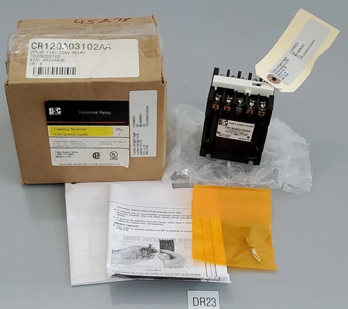 *BRAND NEW* General Electric CR120A03102AA Industrial Relay 10A 300V + Warranty!