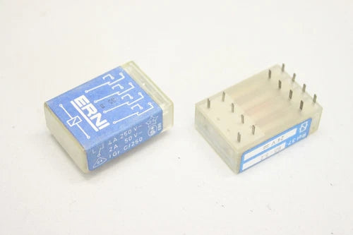 2x ERNI BQ-5.2 4A 250V 2A 50v C/250 Relais  BQ52