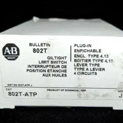 1PC Allen-Bradley 802T-ATP Oil Tight Limit Switch BRAND NEW