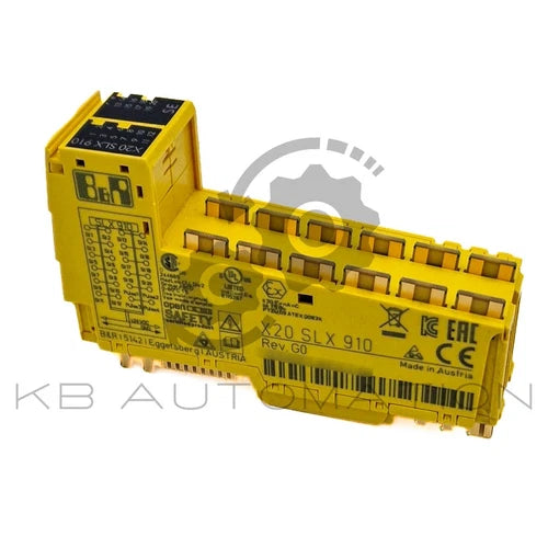 (NEU) B&R X20SLX910 Safe Eingangsmodul, Sicherheitssteuerung, openSAFETY, Rev...