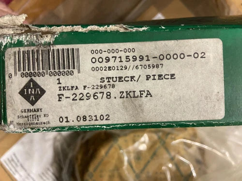 Bola de contato angular INA F-229678.ZKLFA