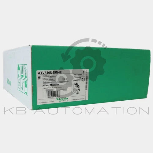 Ethernet Schneider ATV340U55N4E unidade de velocidade variável - 5,5kW - 400V - 3PH