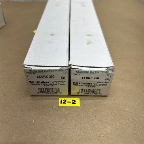 (2)LITTELFUSE RK1 TIME DELAY FUSE LLSRK200 Fast Shipping! + Warranty