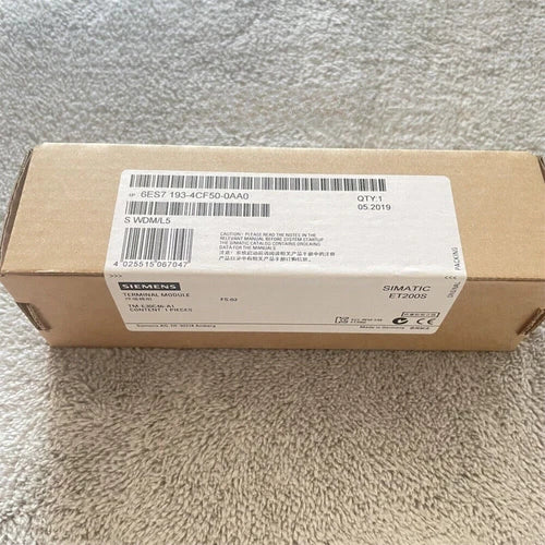 New Siemens 6ES7193-4CF50-0AA0 Terminal module for ET 200S 6ES7 193-4CF50-0AA0