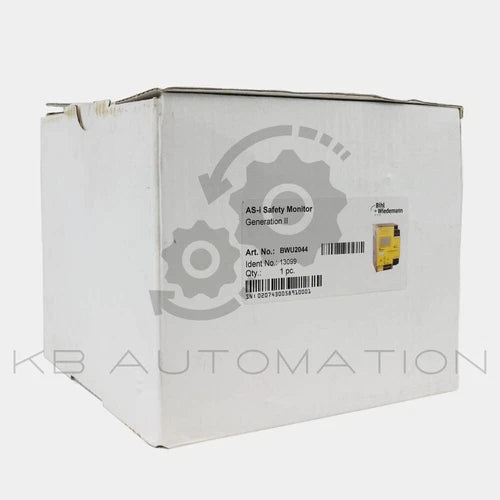 Bihl+Wiedemann BWU2044 (Ident. No.: 13099) ASi Safety Monitor in stainless steel