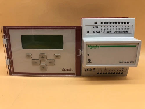 Schneider Electric TAC Xenta 451A WITH OP TERMINAL "EXCELLENT CONDITION"