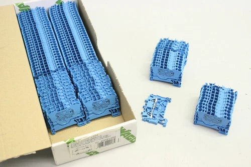 100x WAGO 2002-1204 TOPJOB S Durchgangsklemme 4017332999175 OVP