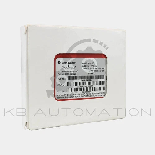 440R-B23020 (MSR5T) 安全继电器,2 个 NC 安全输入,3 个 NO 安全输出