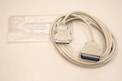 15921034G 5m 25 fios Blindagem de folhas SUB D25M Cabo de impressora PARALELO OVP
