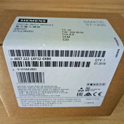 New Siemens 6ES7222-1XF32-0XB0 S7-1200 Digital Output SM1222 6ES7 222-1XF32-0XB0