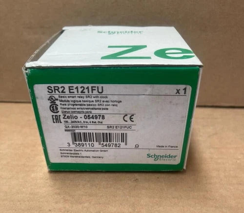 Schneider Ekectric Zelio - SR2 E121FU - Basic Smart Relay SR2 with Clock