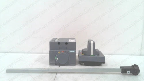 SIEMENS 3VA9137-0PK11 SIDE WALL MOUNTED ROTARY OPERATOR W/ HANDLE, NEW* #332039
