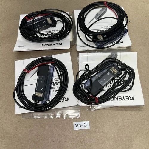 (4) Keyence ES-M2 Amplifier Units 12-24Vdc NNB Fast Shipping! + Warranty