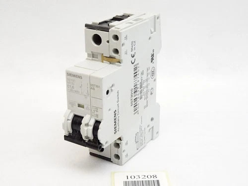 Siemens 5SY6115-7 5SY61 MCB C1,6 Leitungsschutzschalter