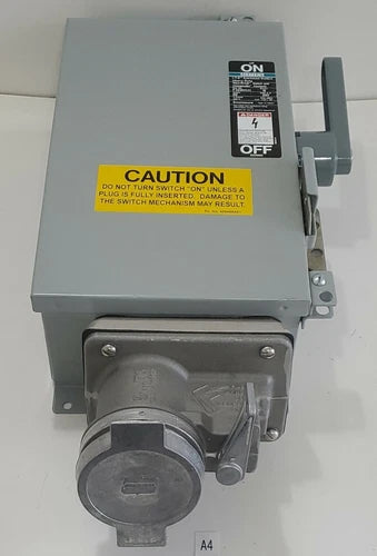*NEW* Siemens F322HCH Safety Receptacle Switch 60A Interlocked 240V 3P +Warranty