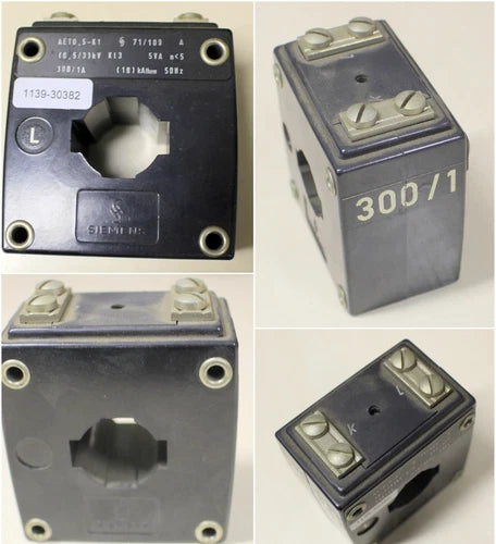 SIEMENS Stromwandler AET0,5-K1 KN=300/1A 71/109  (0,5/3) kV 5VA KL3