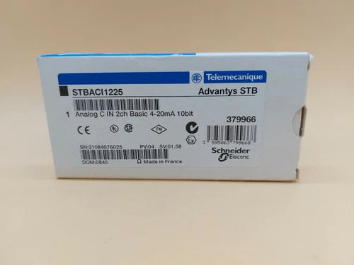 STBACI1225 SCHNEIDER ELECTRIC ADVANTYS STBACI1225 ANALOG INPUT MODULE
