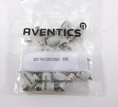 10 St¨¹ck Aventics | R412010581 | Drossel-R¨¹ckschlagventil | Pneumatik