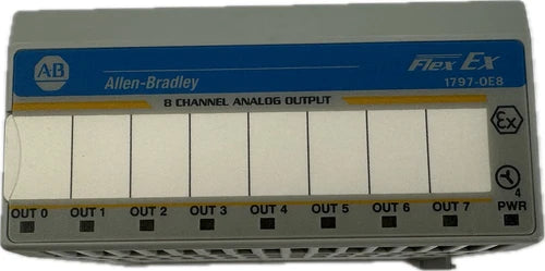Allen-Bradley Analog Output Module 1797-OE8 Ser A Rev D01 95693304 rev A01 F/W B