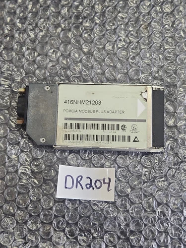 *PREOWNED* SCHNEIDER 416NHM21203 PCMCIA MODBUS PLUS ADAPTER ?????? SHIP+WARRANTY